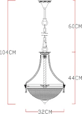 Подвесная люстра Arte Lamp FEDELTA  2