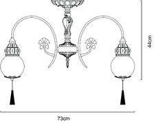 Потолочная люстра Arte Lamp SULTAN  5