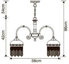 Подвесная люстра Arte Lamp VICTORIANA  5
