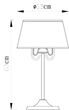 Декоративная настольная лампа Arte Lamp AURORA  5