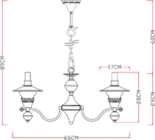 Подвесная люстра Arte Lamp TRATTORIA  2