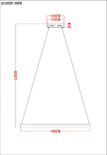 Подвесная люстра Arte Lamp ORIONE  5