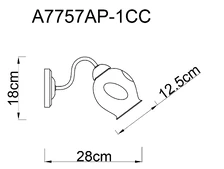 Бра Arte Lamp RICCIO  3