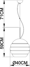 Подвесной светильник Arte Lamp FETTA  4