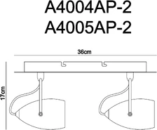 Спот Arte Lamp ATLANTIS  4