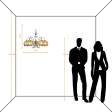 Подвесная люстра Arte Lamp VENEZIA  2