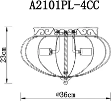 Потолочная люстра Arte Lamp VENEZIA  4