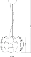 Подвесная люстра Arte Lamp PLUTO  4